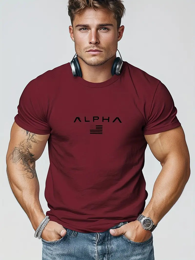 Crew Neck T-shirt i 100% Bomuld