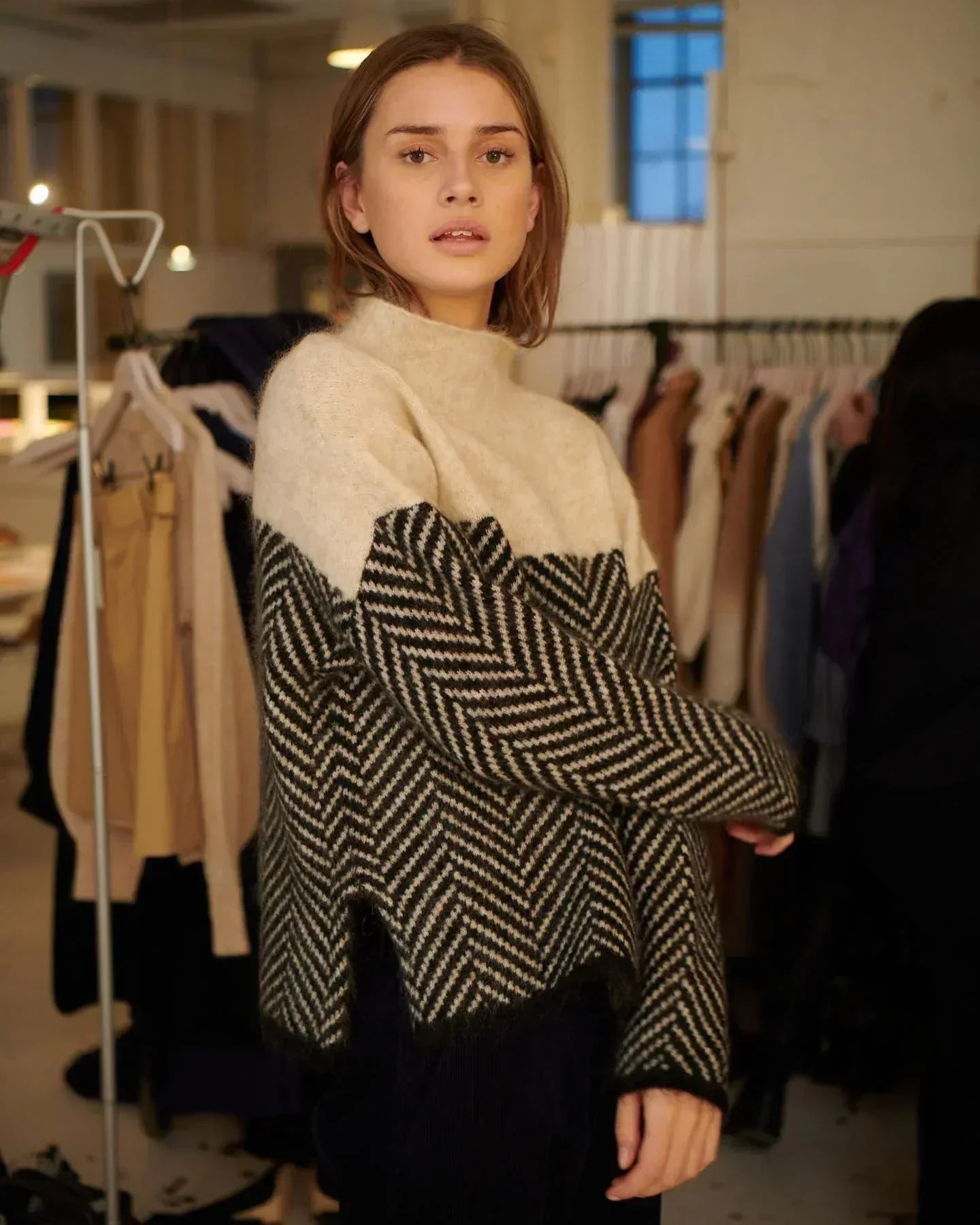Kiki | Cashmere Rullekrave