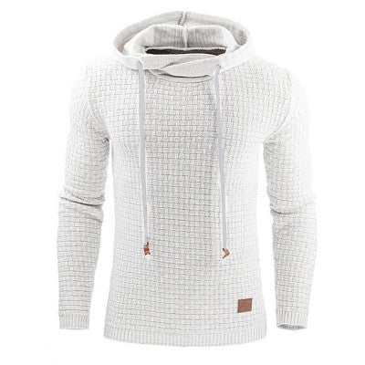 Lars | Casual sweater med hætte til mænd