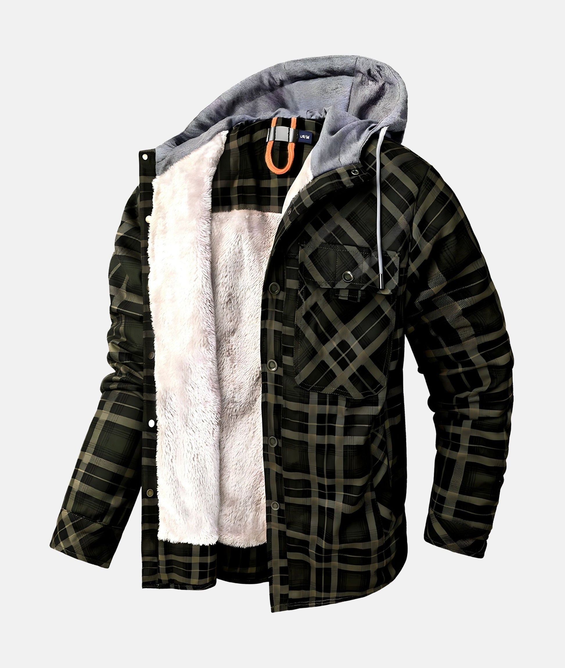 Rutig Flanneljakke