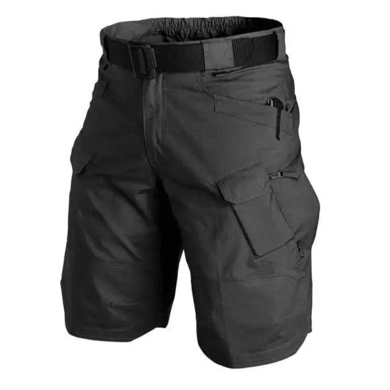 Herre Camo Cargo Shorts med Lommer