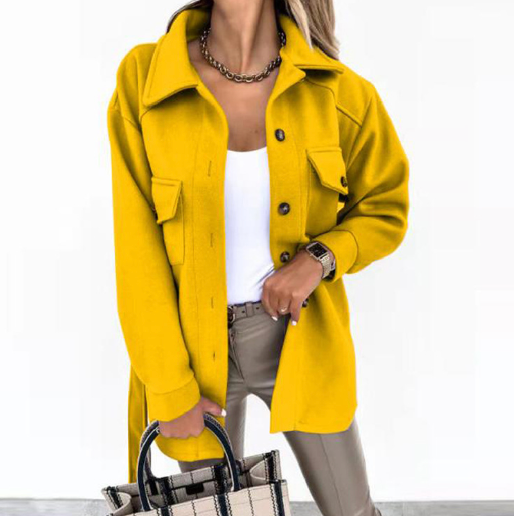 Birgitte | Chic og Elegant Efterårsjakke