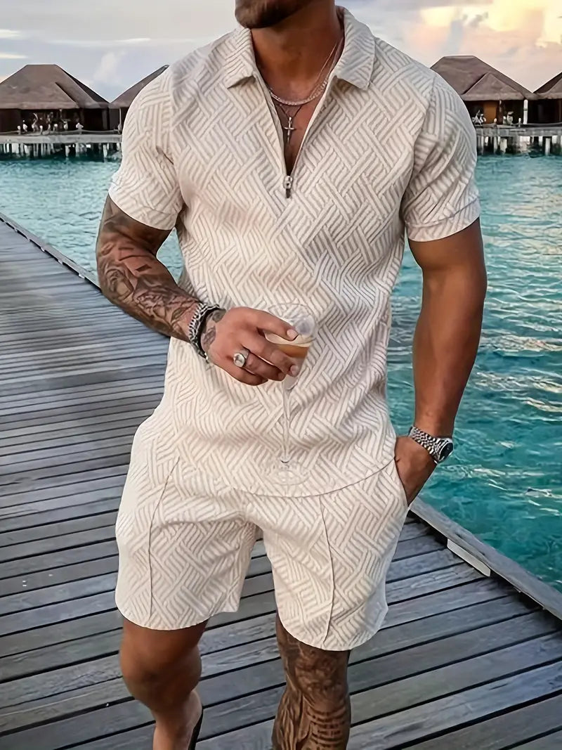 Rasmus™ | Stilfuldt polo- og Shortsæt