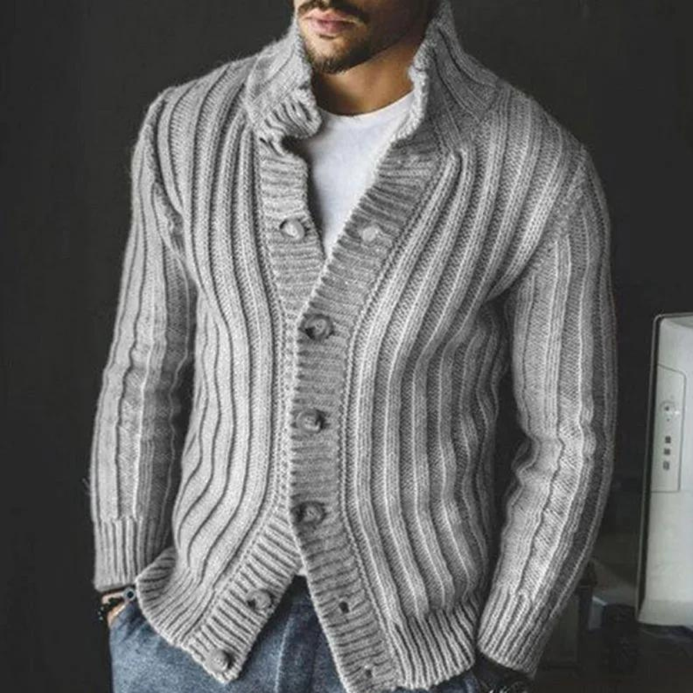 Frederik | Elegant vinter cardigan til mænd