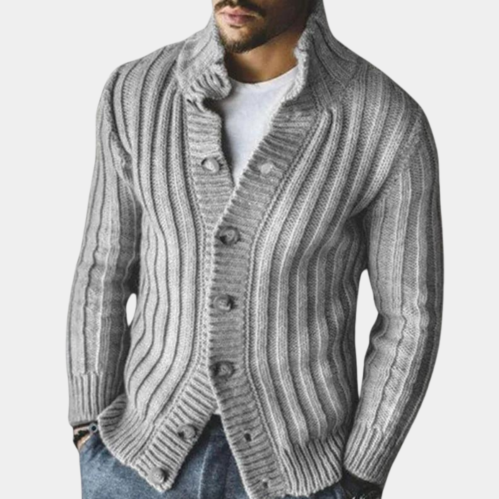 Frederik | Elegant vinter cardigan til mænd