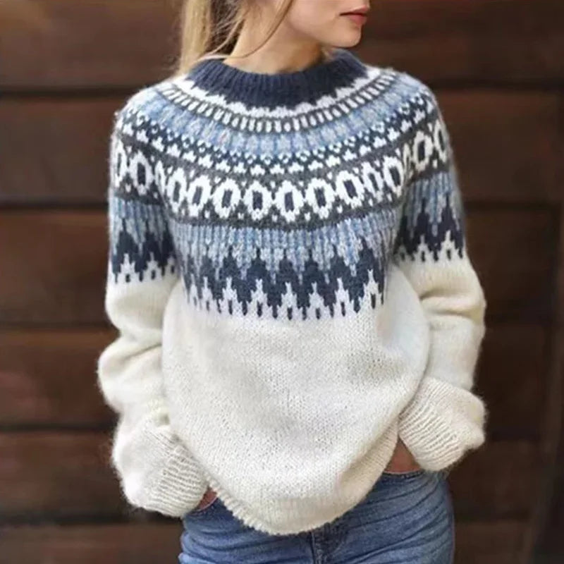 Ellen | Elegant Dame Cashmere Sweater til Vintervarme