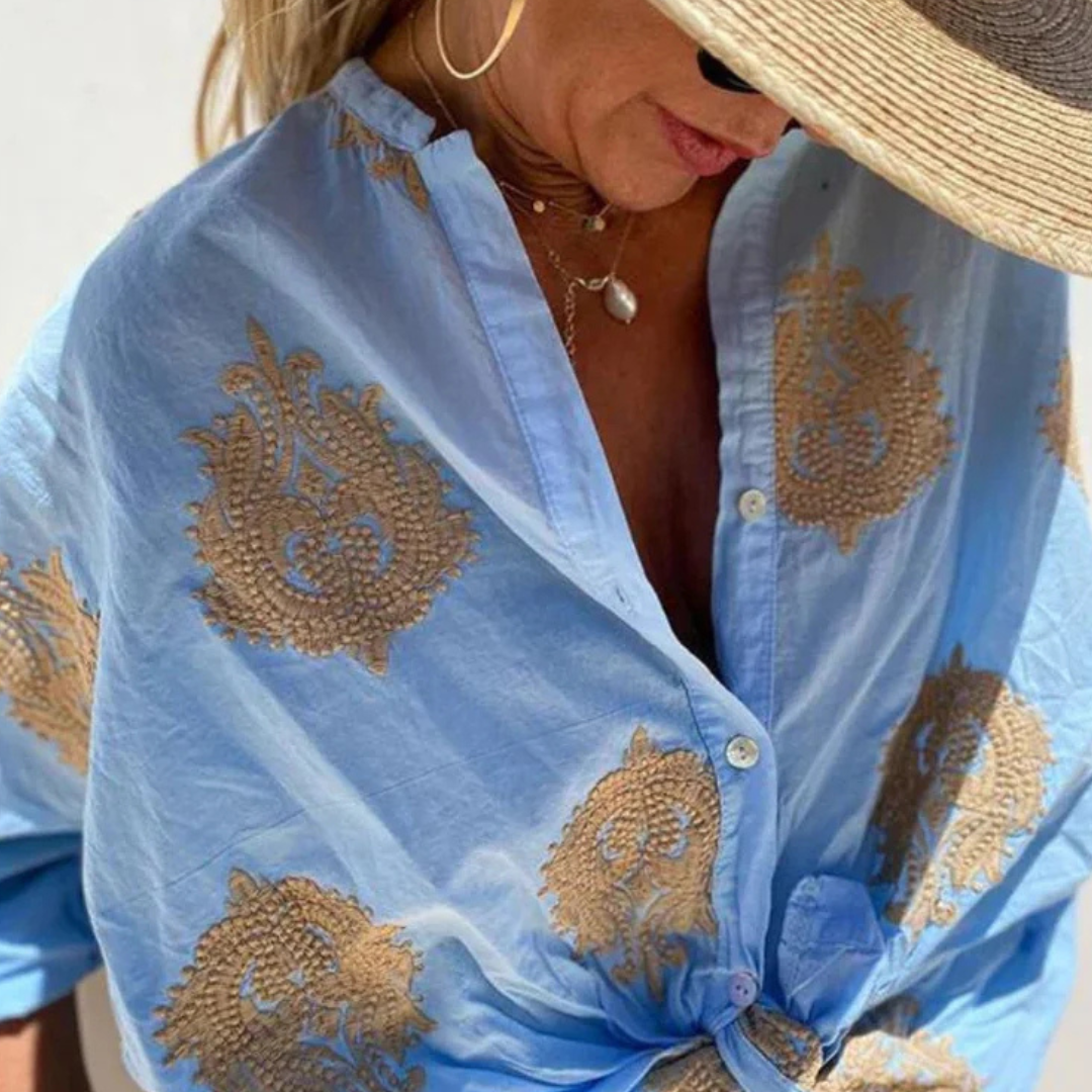 Alma | Luftig Damebluse i Chic Design