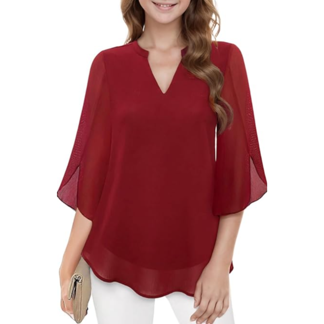 Luna™ | Let & luftig bluse til kvinder