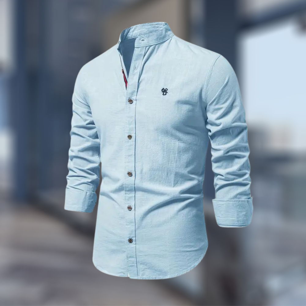 Moderne Langærmet Polo T-shirt til Mænd