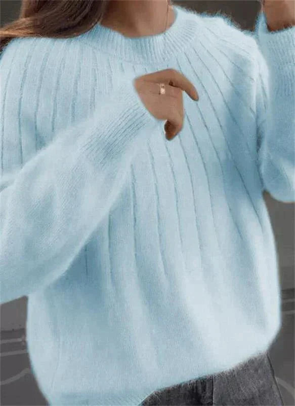 Grethe | Luksuriøs Dame Cashmere Sweater til Vinter