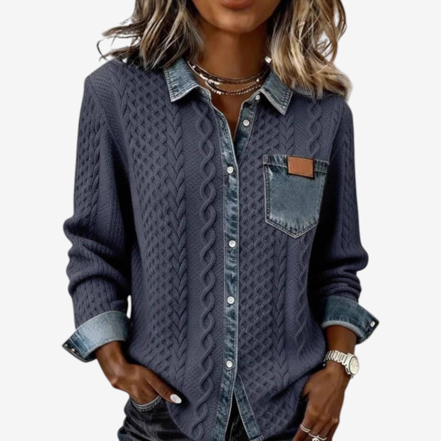 Cecilie™ | Strikket jakke