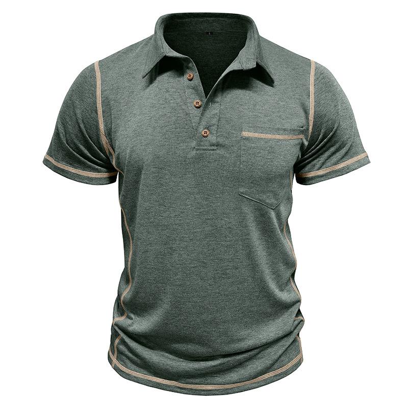 Victor | Herre Slim Fit Kortærmet Polo Skjorte