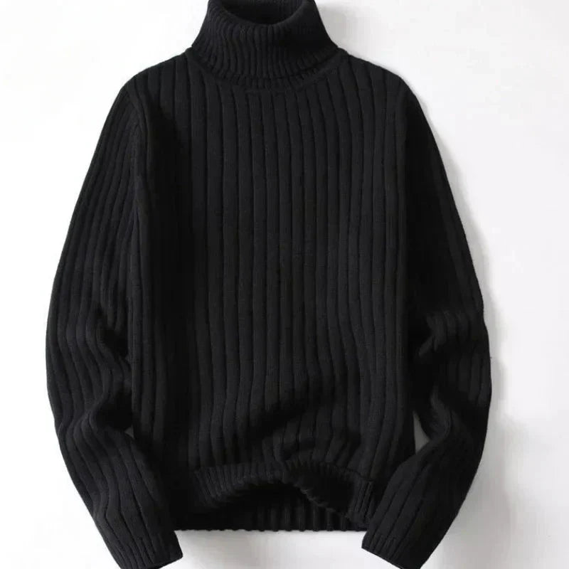 Lars | Sweater med høj krave vintermodel til mænd