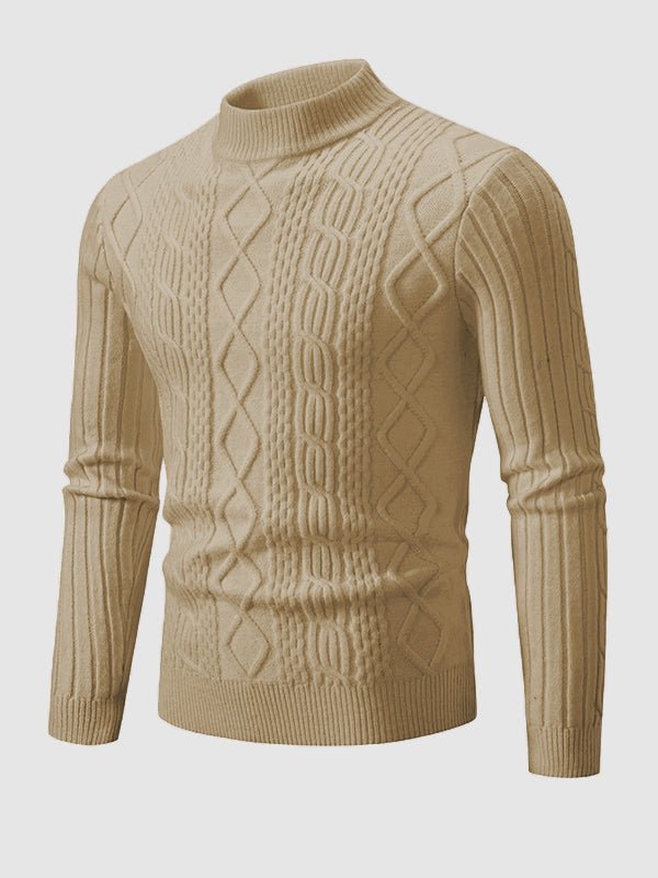 Esben | Vinter sweater med høj hals til mænd