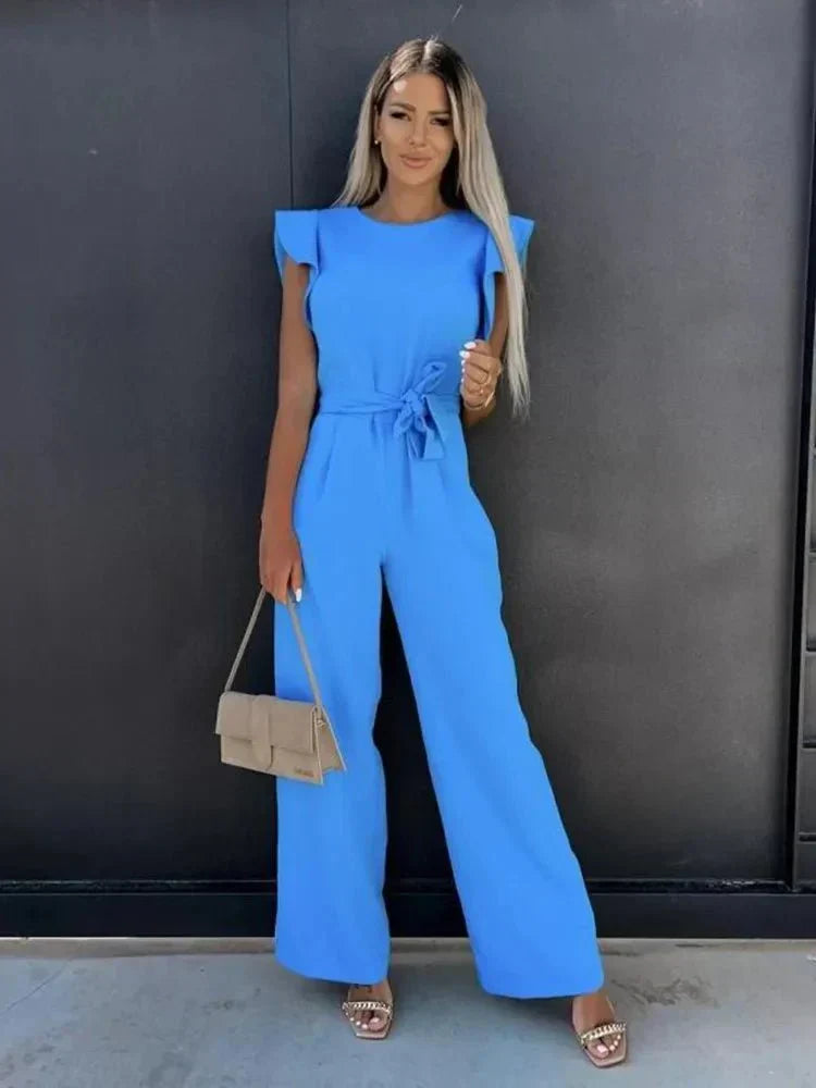 Nina | Elegant Jumpsuit med V-udskæring
