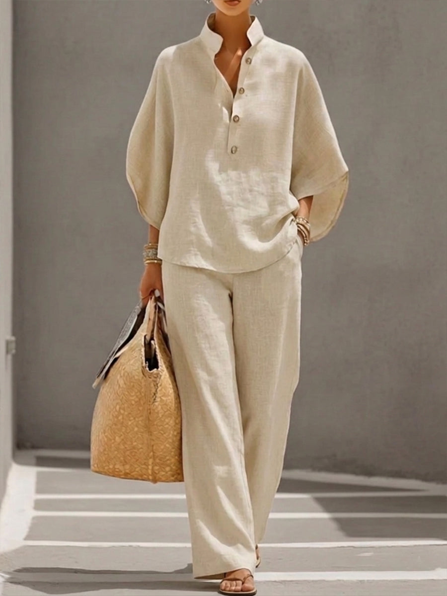 Clara™ | Elegant hør-sæt