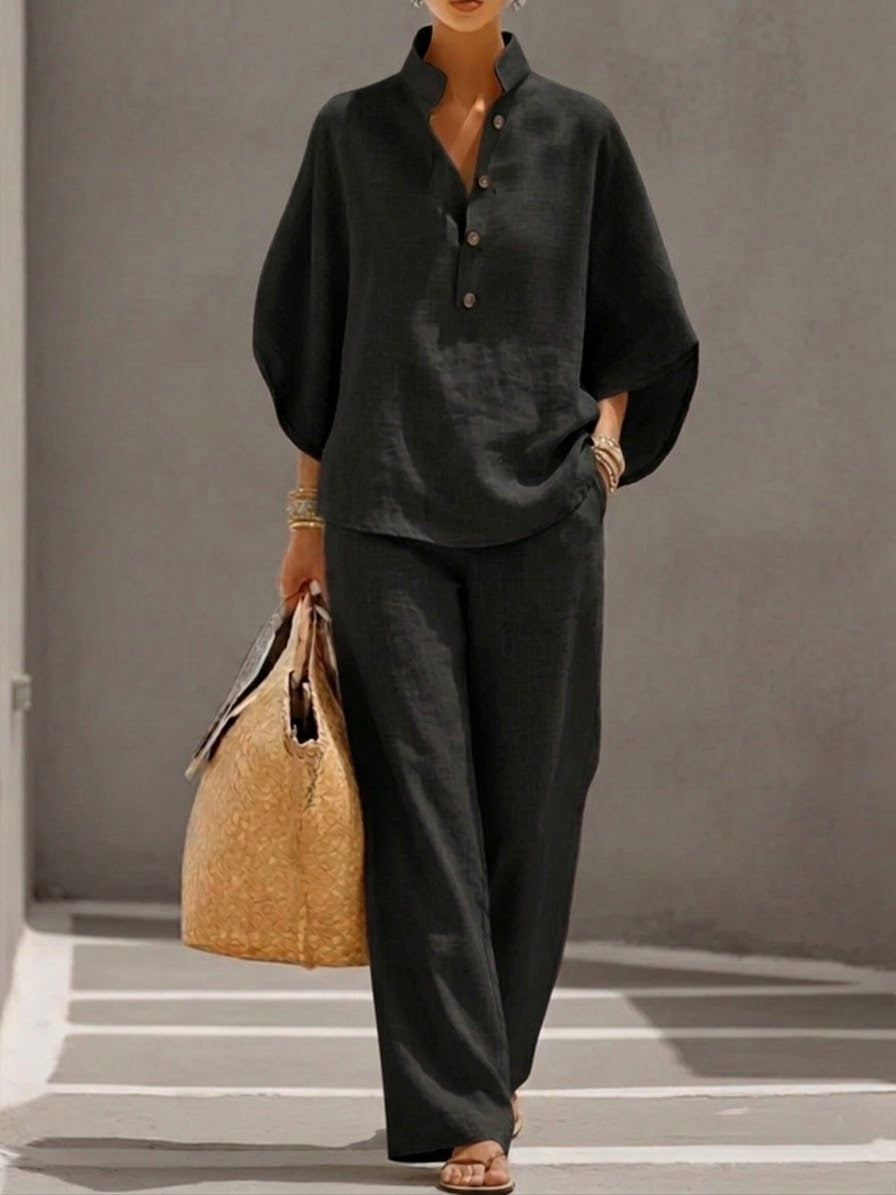 Clara™ | Elegant hør-sæt