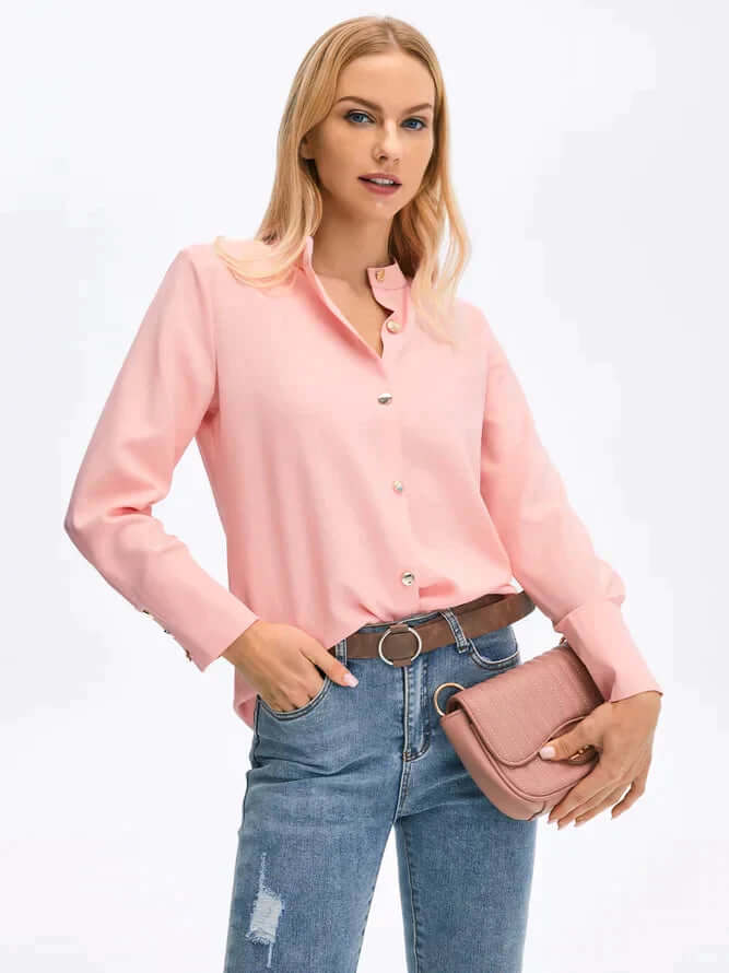 Klassisk og elegant bluse til enhver lejlighed