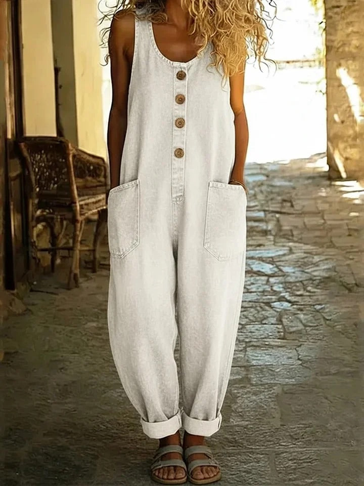 Katrine™ | Denim jumpsuit