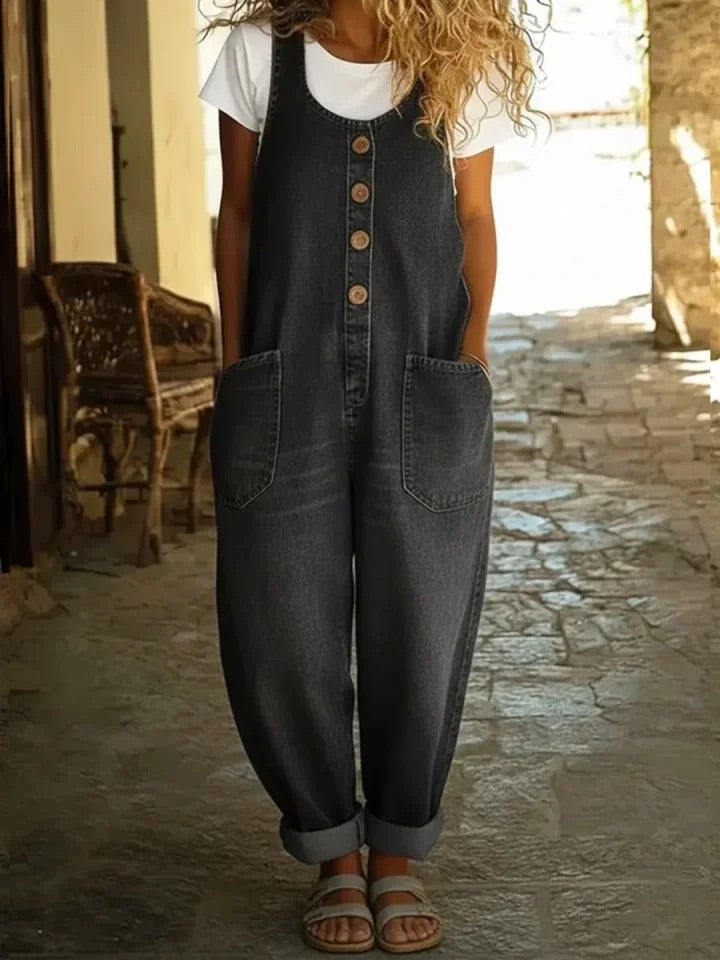 Katrine™ | Denim jumpsuit