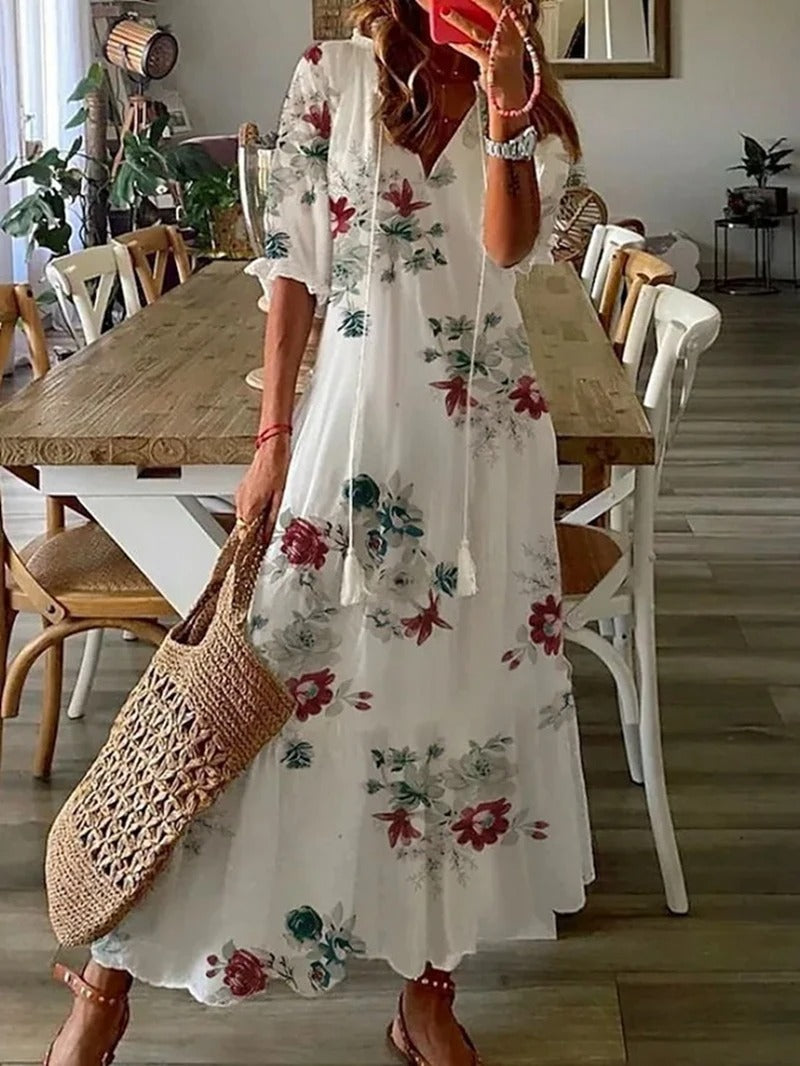 Selma | Elegant Kjole med Feminine Detaljer