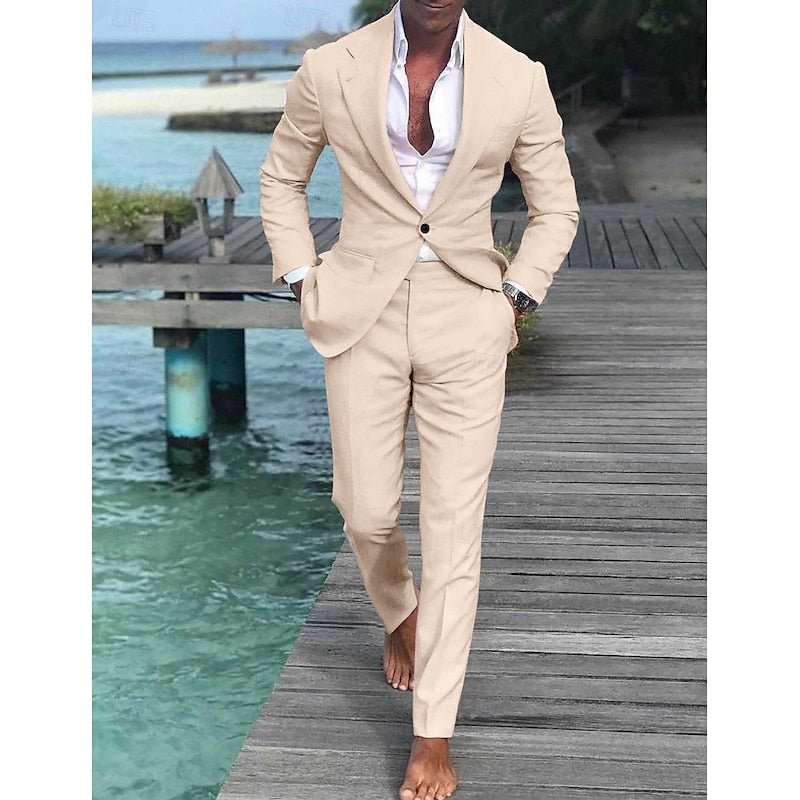 Herresæt med Blazer og Bukser