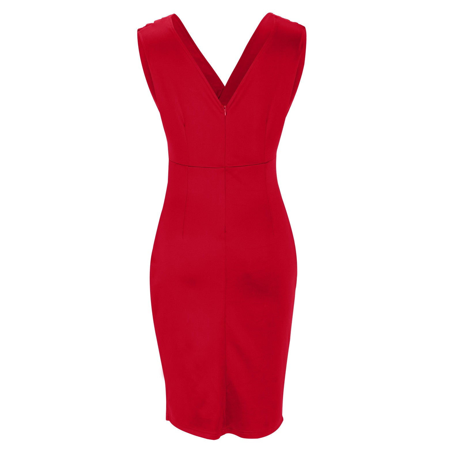 Géna | Elegant Plisseret Bodycon Kjole Til Fest