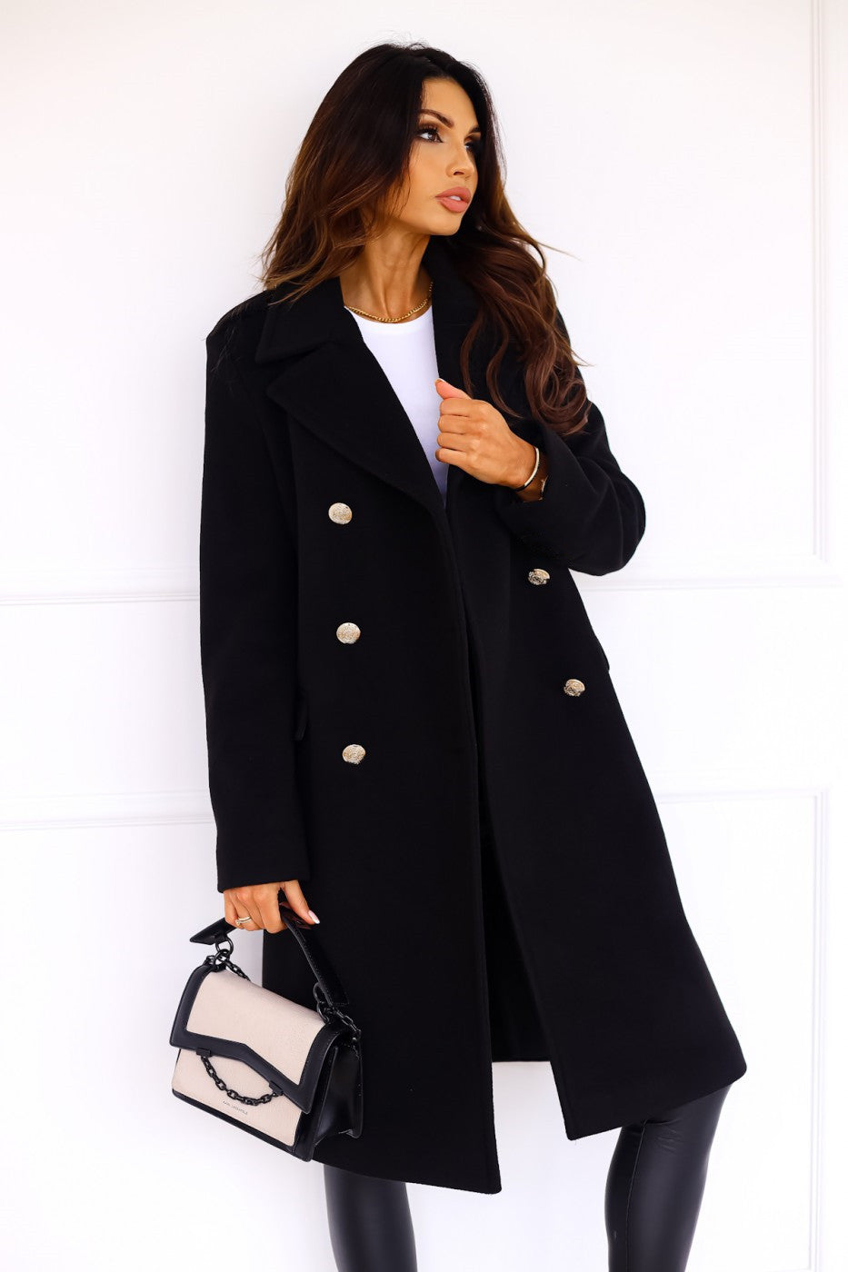 Alma | Dame Trenchcoat med Reverskrave til Vinter