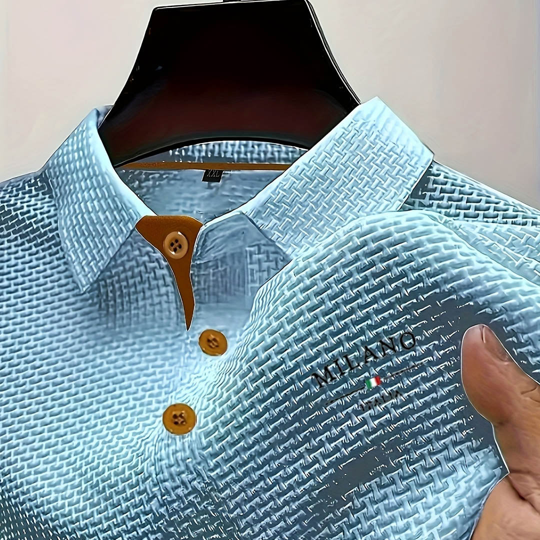Luca | Struktureret poloshirt