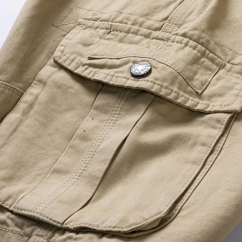 Herre Cargo Shorts med Lommer