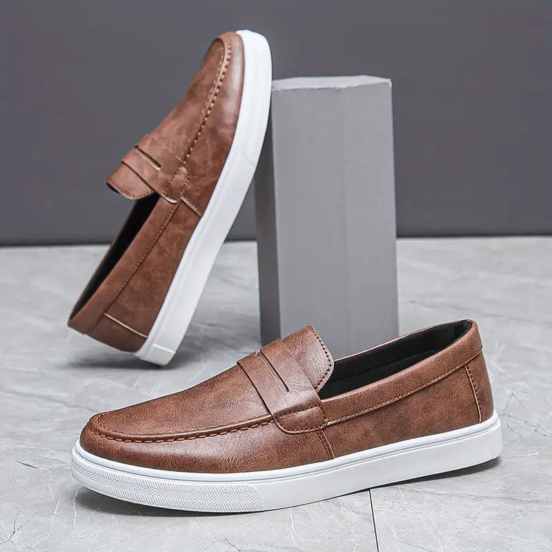 Hugo | Casual Læder Loafers til Mænd