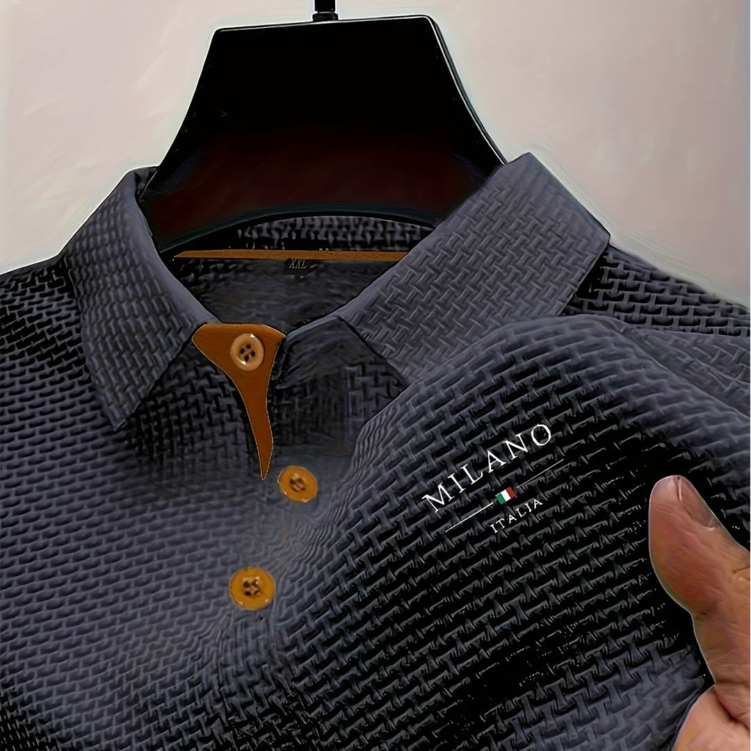 Luca | Struktureret poloshirt