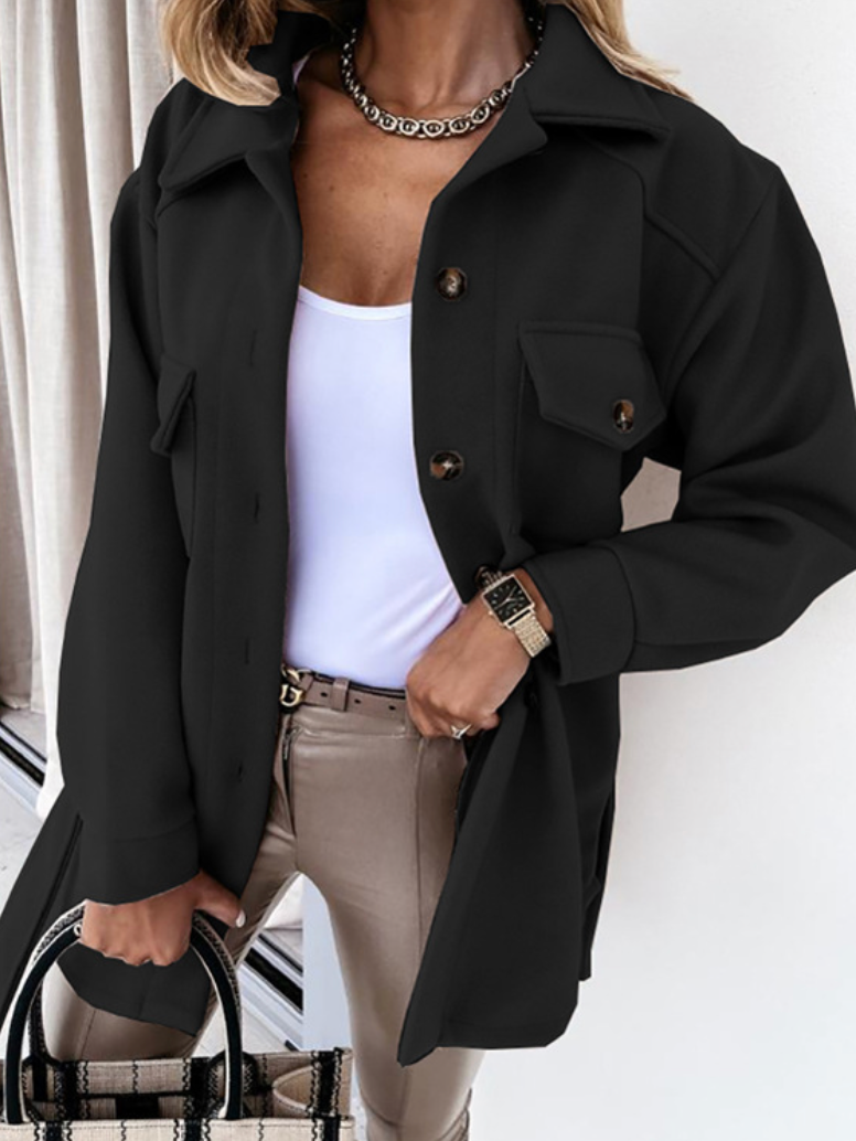 Birgitte | Chic og Elegant Efterårsjakke