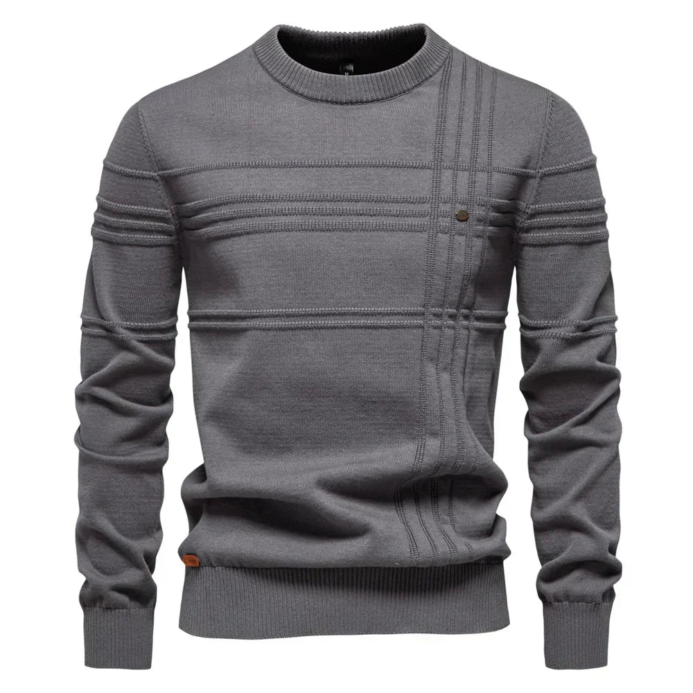 Bo | Sweater med mønster til mænd