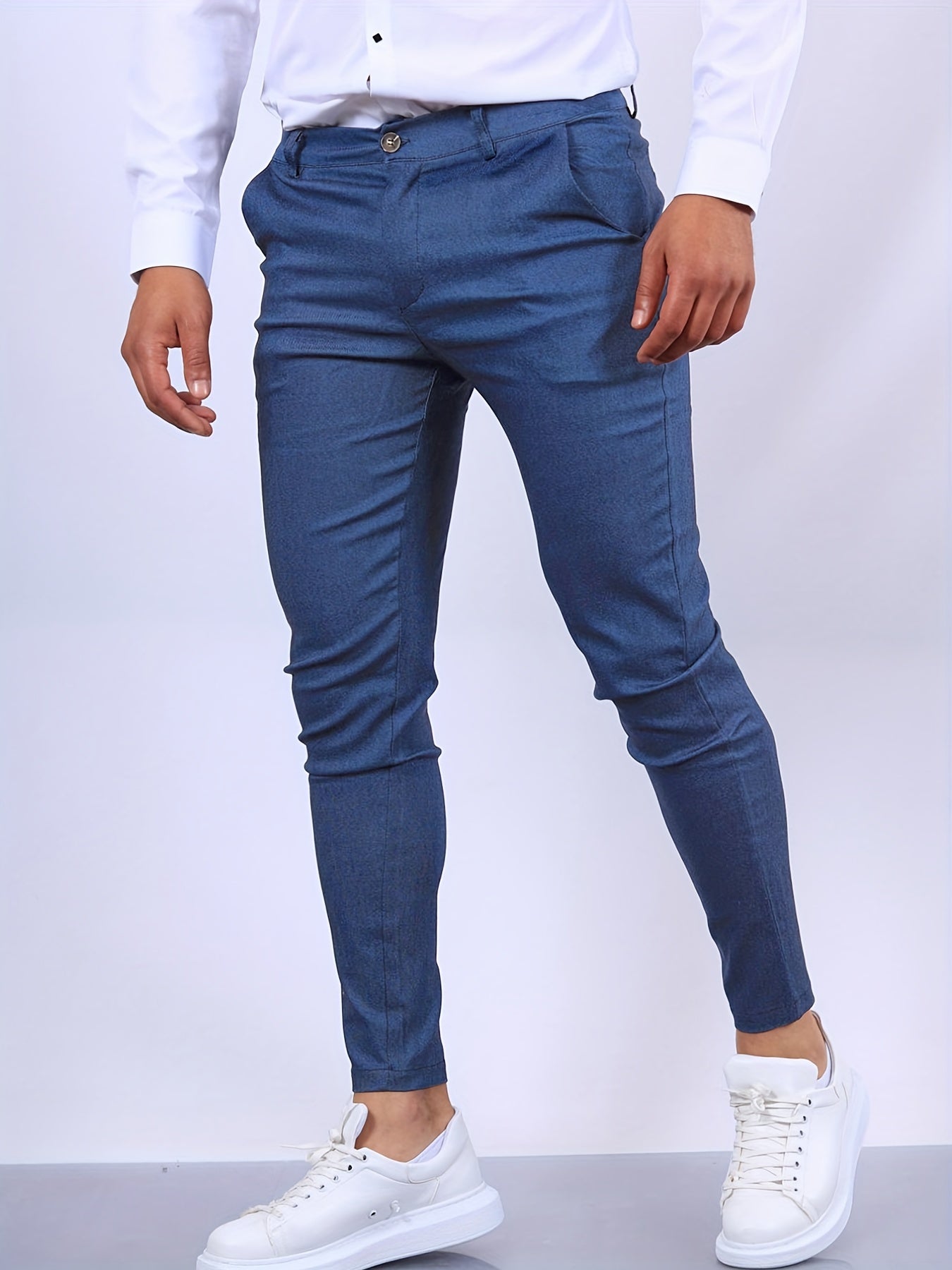 Elegante Herrebukser Slim Fit med Moderne Design