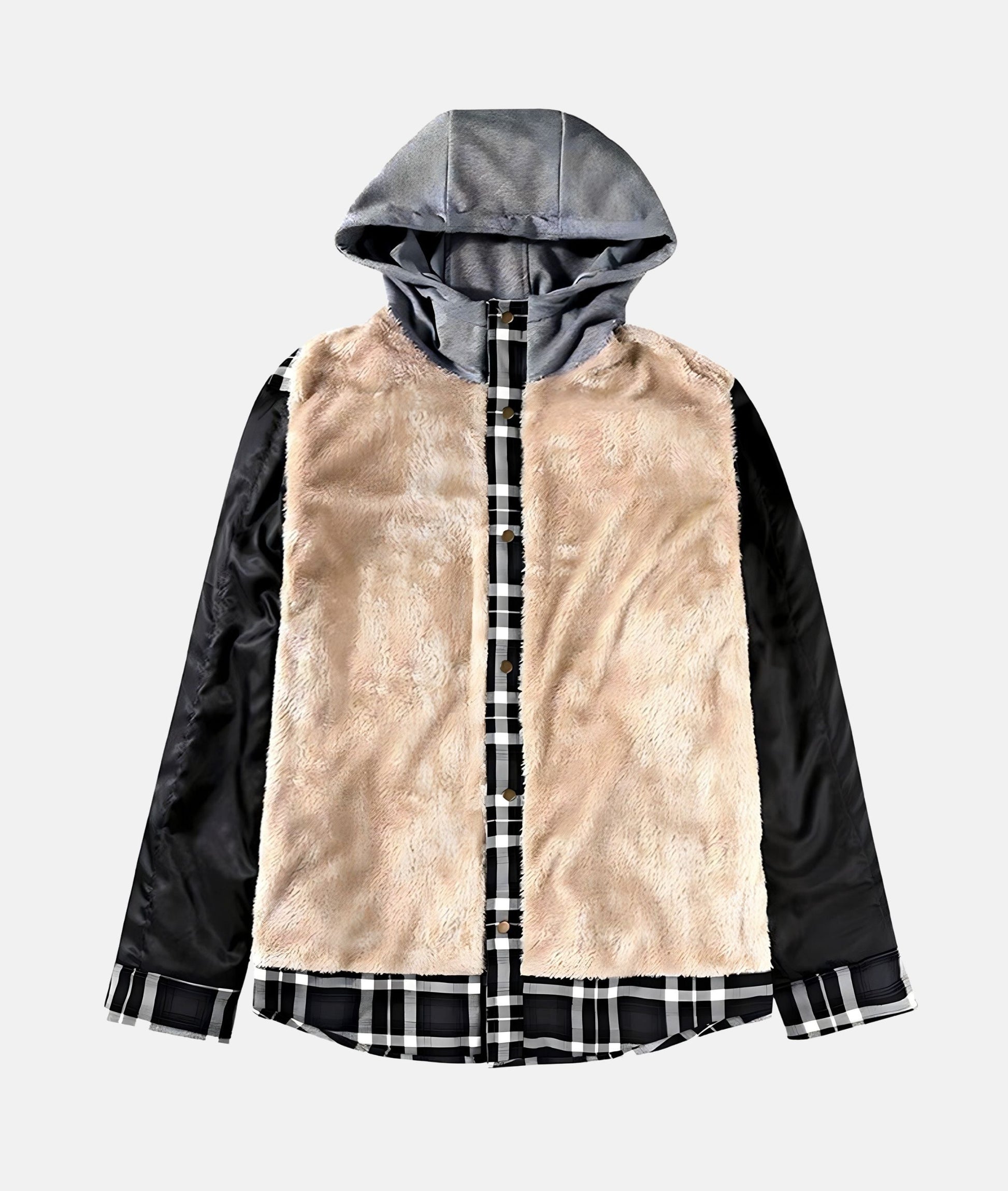 Rutig Flanneljakke
