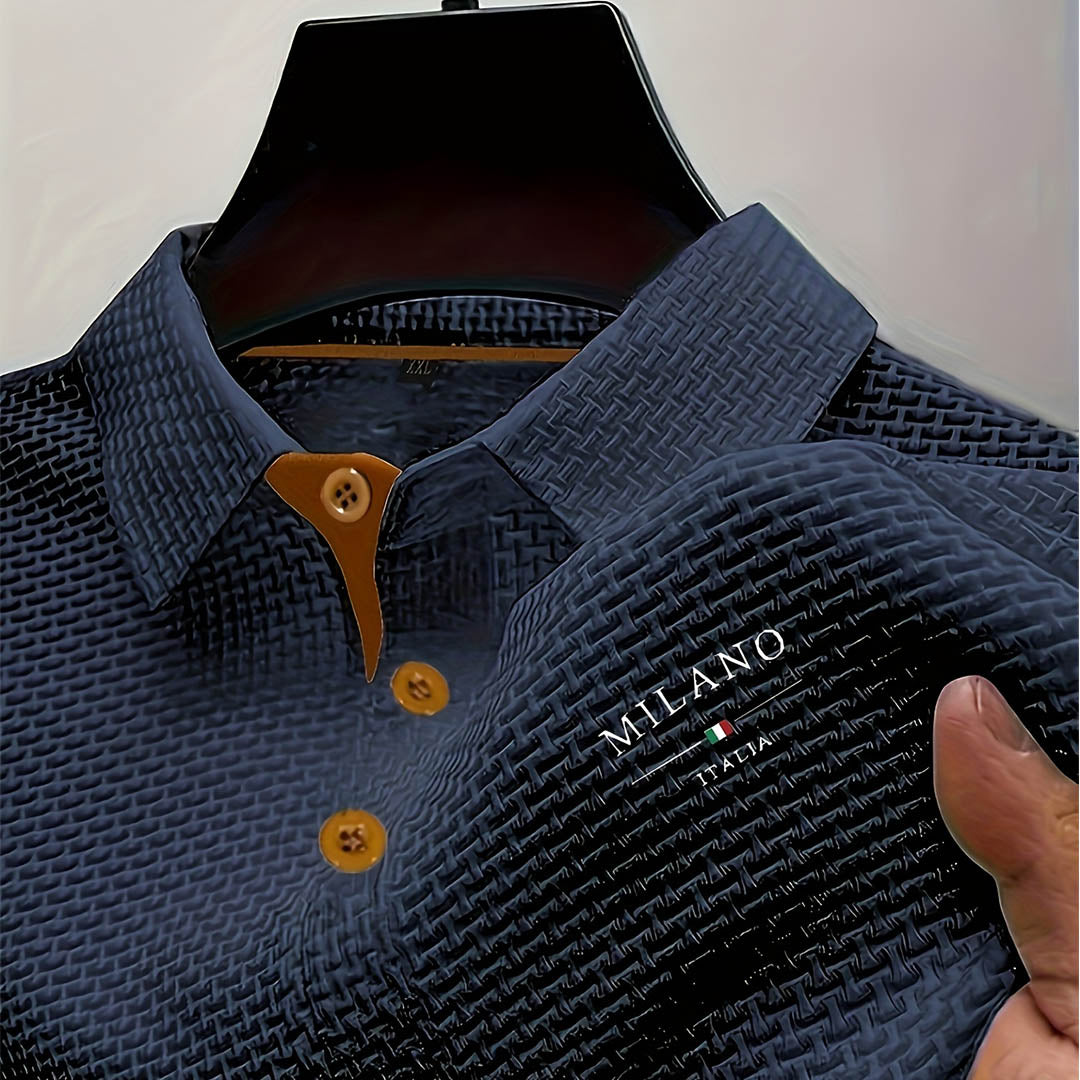 Luca | Struktureret poloshirt