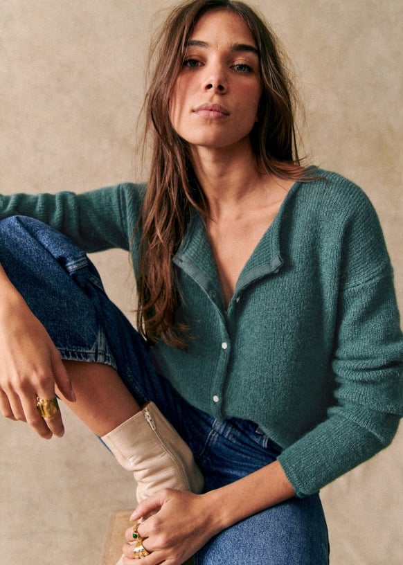 Eline | Blød strik cardigan