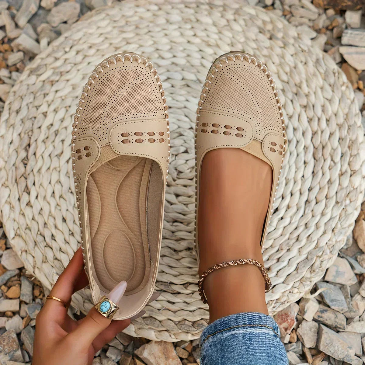 Jenna | Ortopædiske Slip-on Sandaler