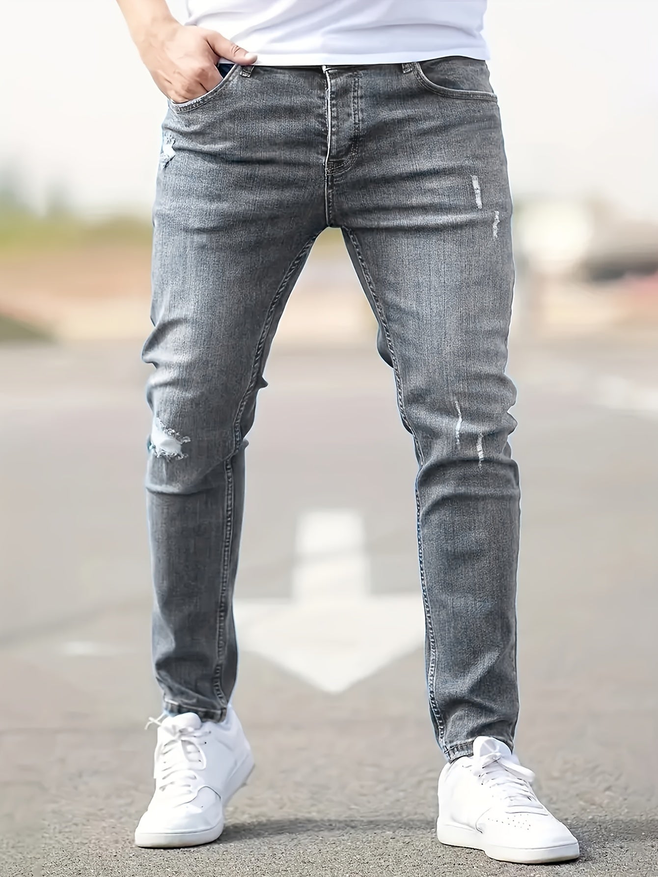 Mads | Slim fit elastiske jeans til mænd