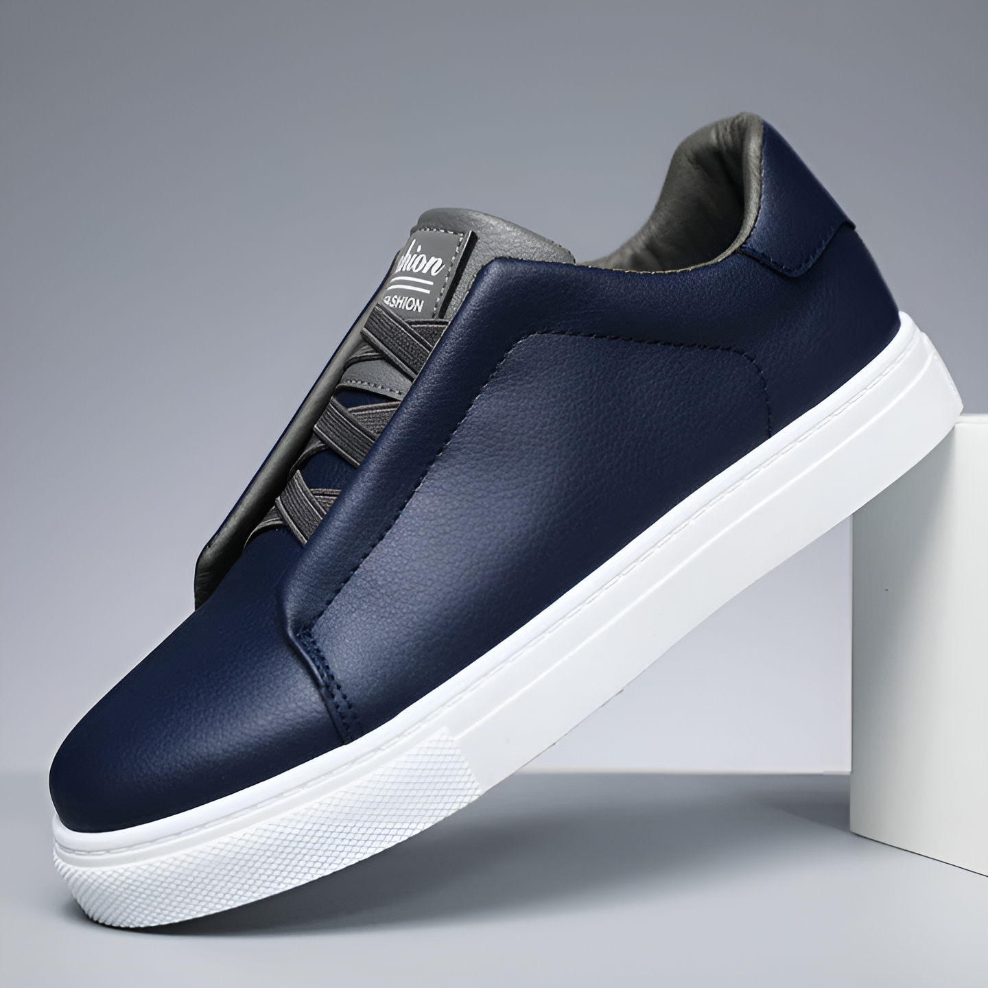 Klassiske lædersneakers med tidløst design