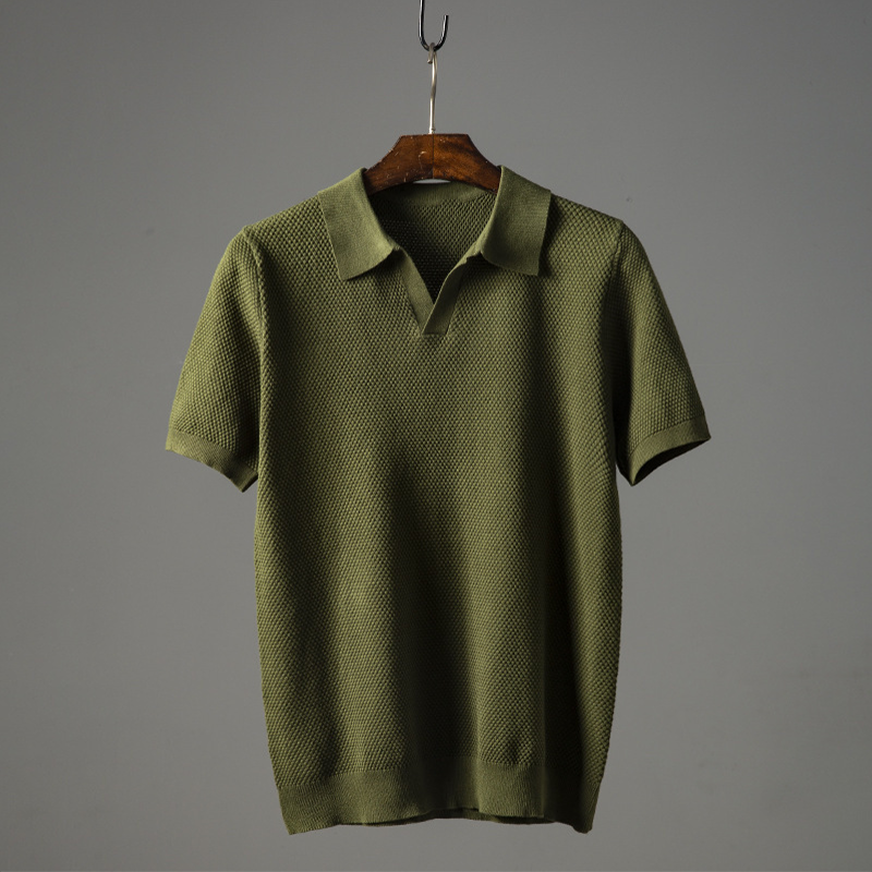 Noah | Elegant Poloshirt med Korte Ærmer