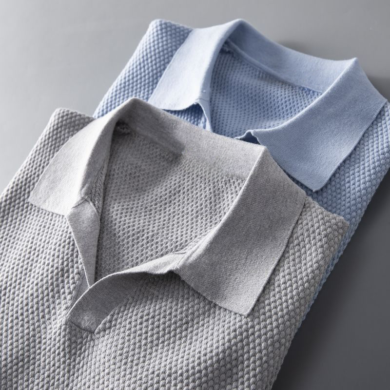 Noah | Elegant Poloshirt med Korte Ærmer