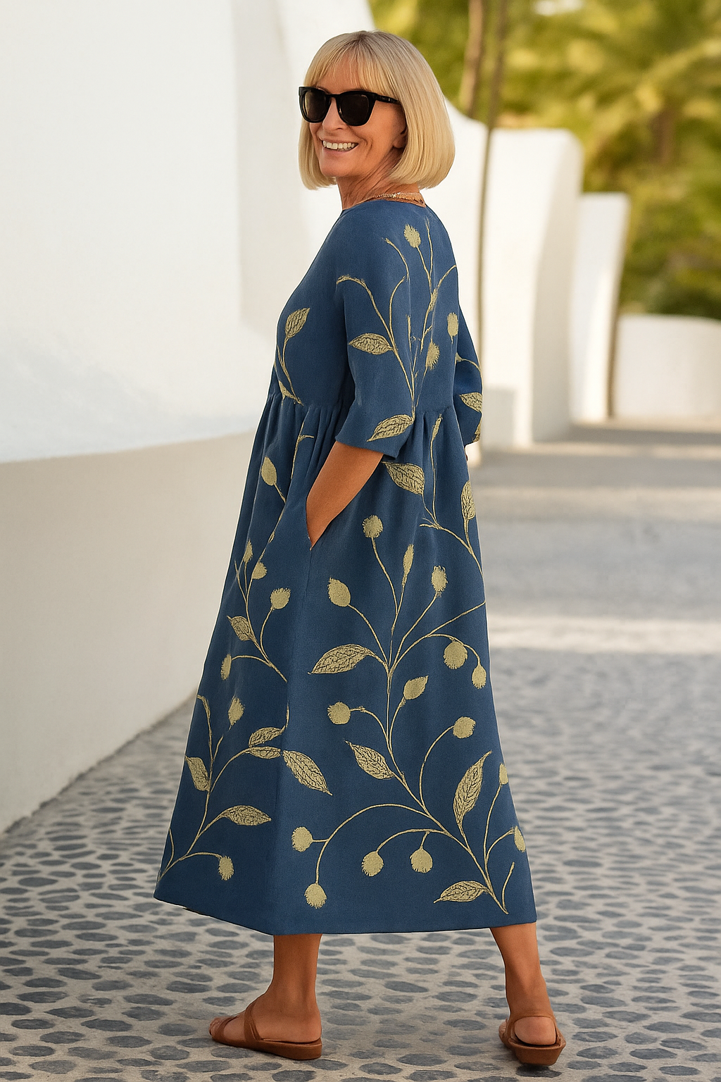 Ingrid™ | Elegant blomsterkjole