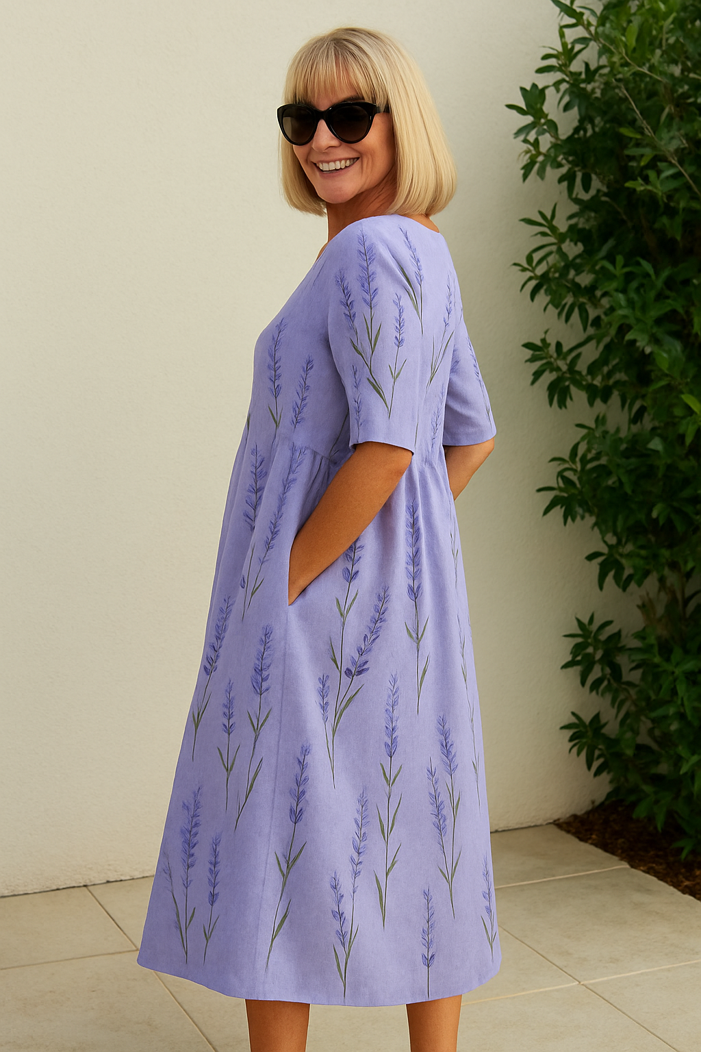 Ingrid™ | Elegant blomsterkjole