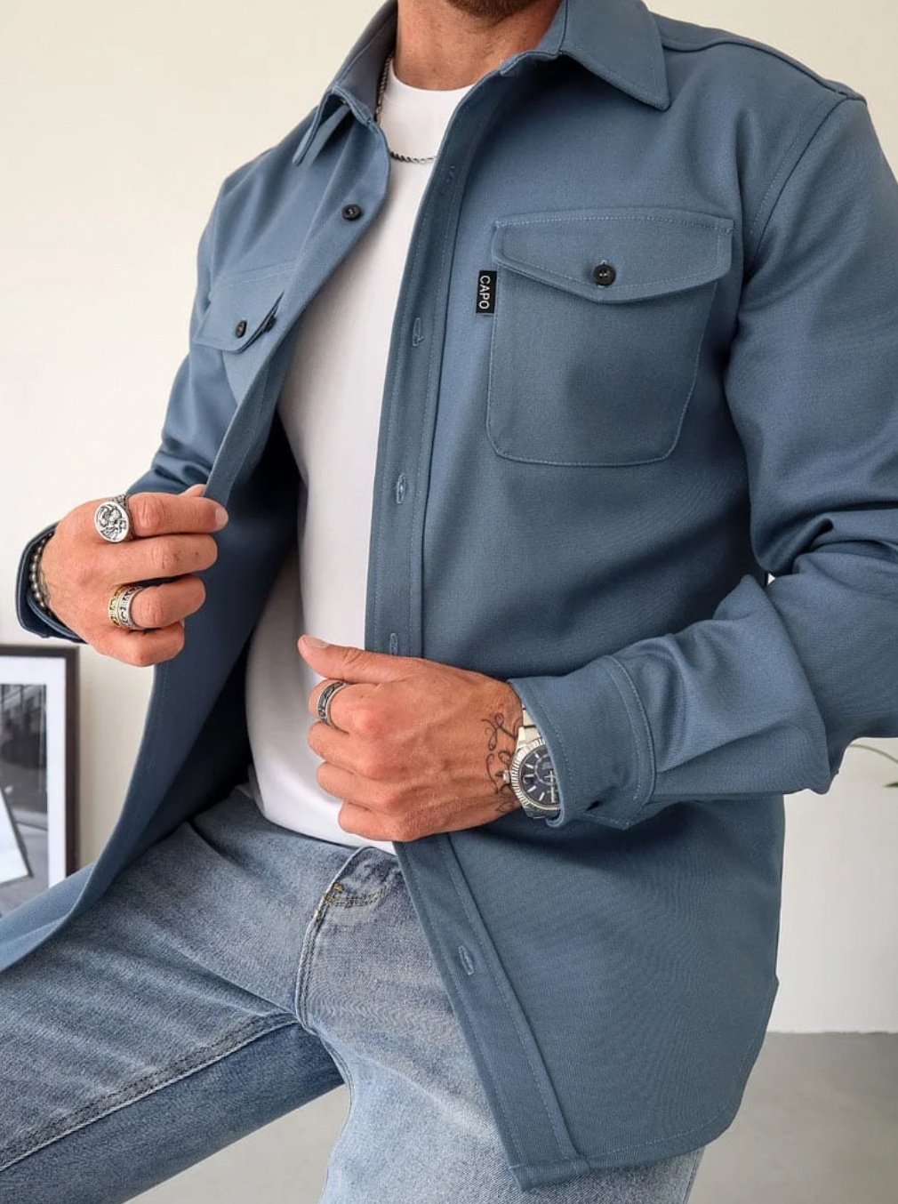 Cooper | Elegant Moderne Herreskjorte