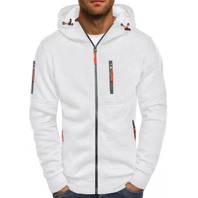 Herresport Hoodie-Jakke