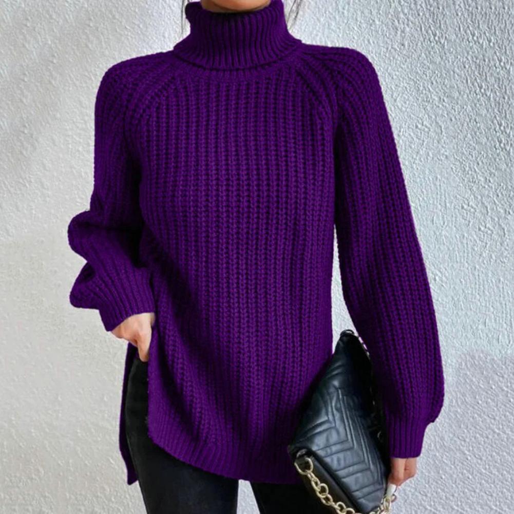 Sonja | Varm Kvinde Turtleneck Sweater til Vinter