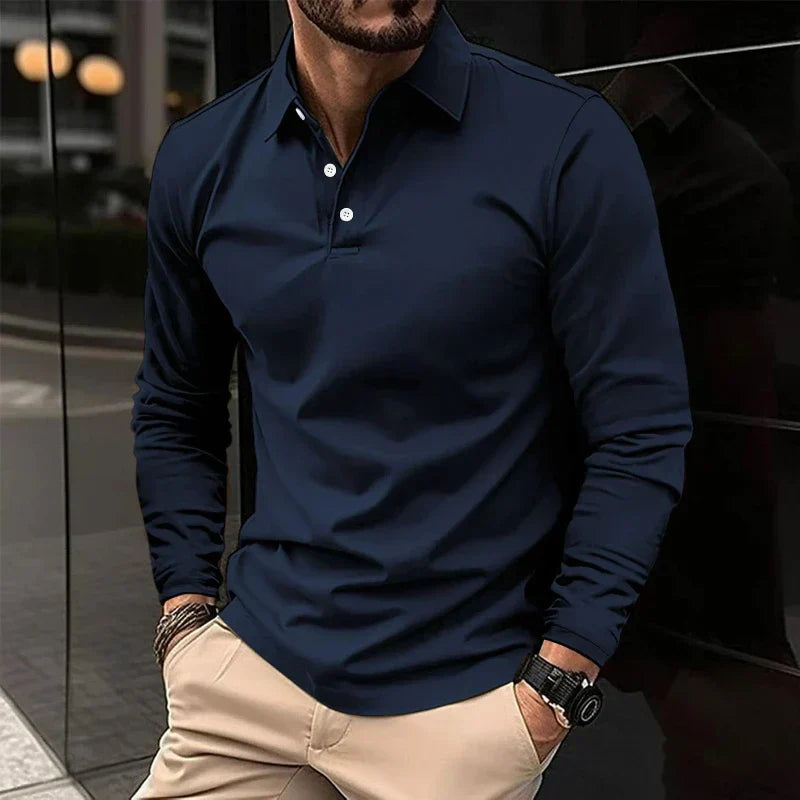 Lucas | Alsidigt Poloshirt med Stilfuldt Design