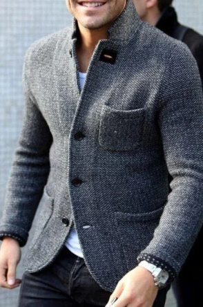 Søren | Retro cardigan til mænd